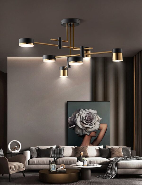 ขาย โคมไฟแต่งบ้านติดเพดาน Designed Livingroom Chandelier II
