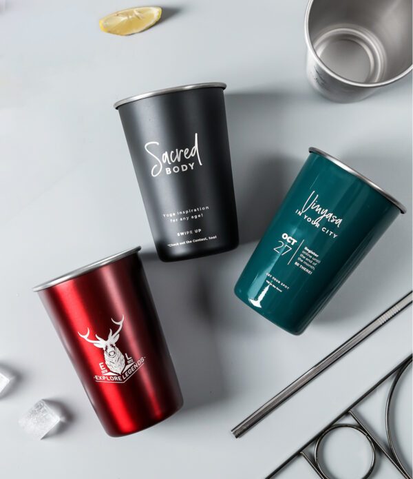 ขาย แก้วน้ำสแตนเลส Designed Stainless Mug