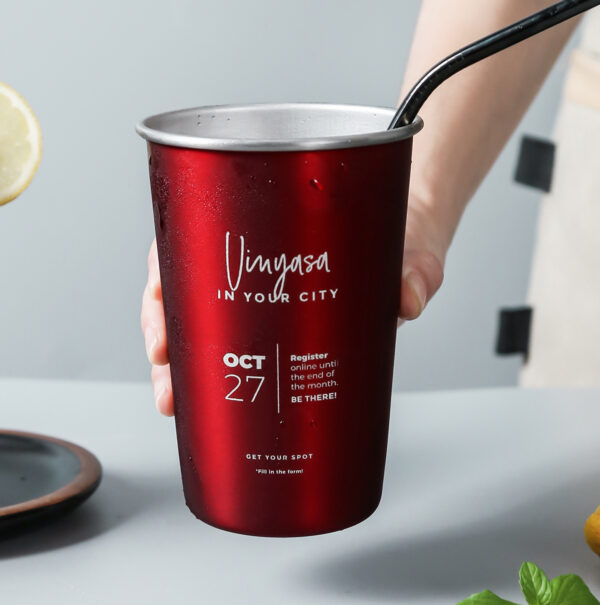 ขาย แก้วน้ำสแตนเลส Designed Stainless Mug
