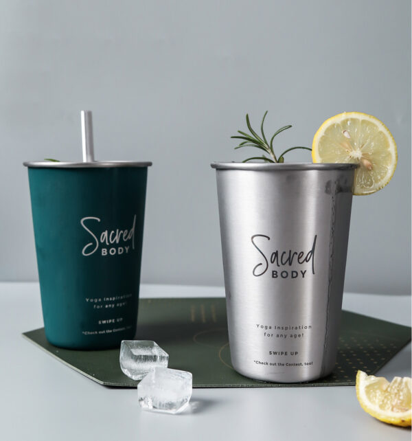 ขาย แก้วน้ำสแตนเลส Designed Stainless Mug