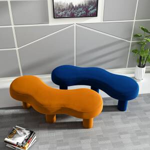 ขาย เก้าอี้โซฟาห้องรับแขก Designed Velvet Bench