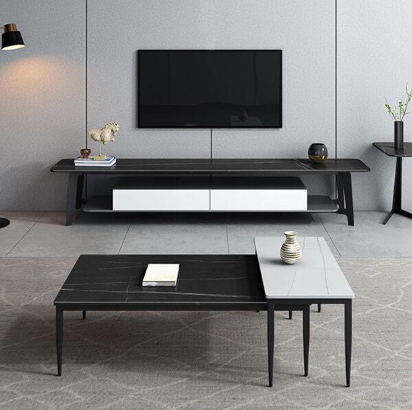 ขาย ชุดโต๊ะกลางห้องรับแขก Home Rectangle Coffee Table Set