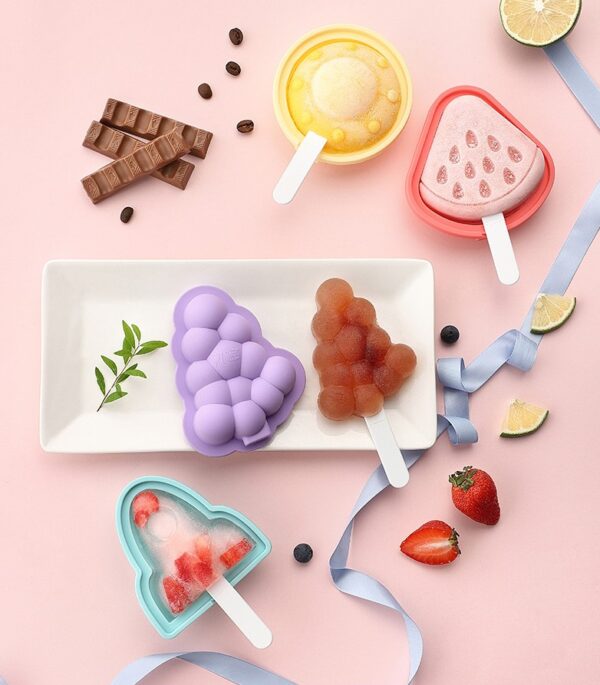 ขาย แม่พิมพ์ไอศครีม Silicone Ice Cream Tray