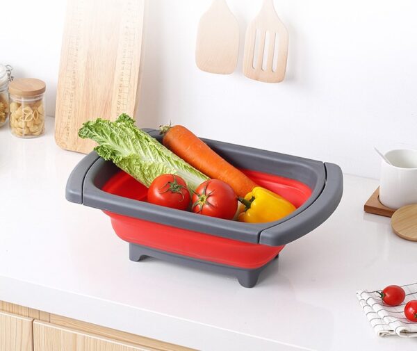 ขาย ถาดล้างผักอเนกประสงค์ Silicone Portable Basin