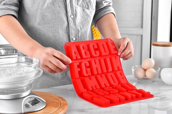 ขาย แม่พิมพ์ตัวอักษร Silicone Alphabet Mold