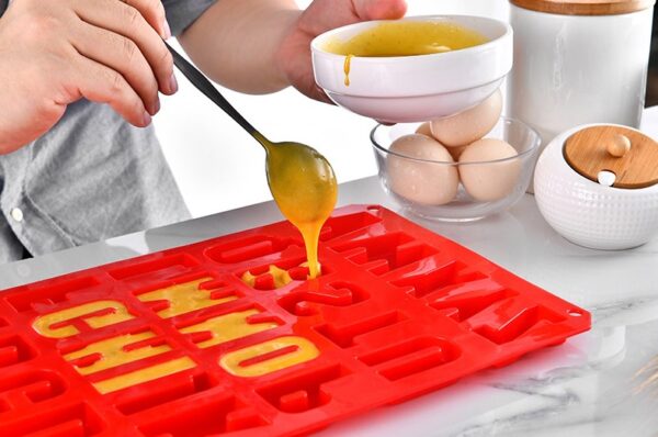 ขาย แม่พิมพ์ตัวอักษร Silicone Alphabet Mold
