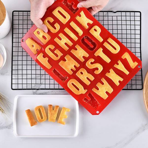 ขาย แม่พิมพ์ตัวอักษร Silicone Alphabet Mold