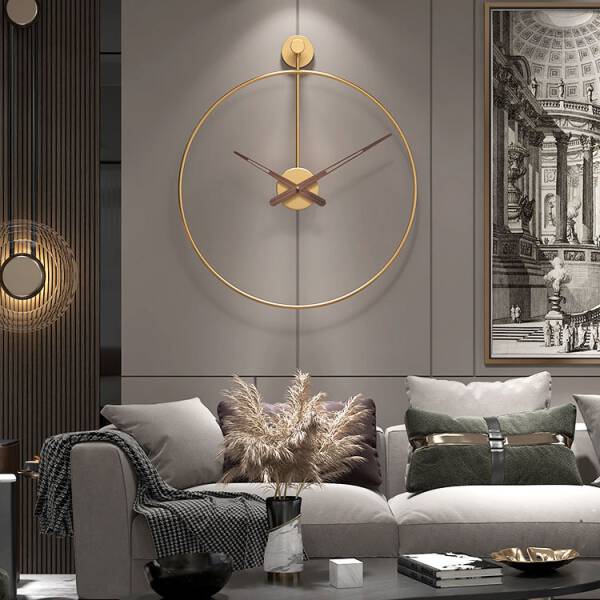 ขาย นาฬิกาสำหรับตกแต่งบ้าน Iron Wall Decor Clock