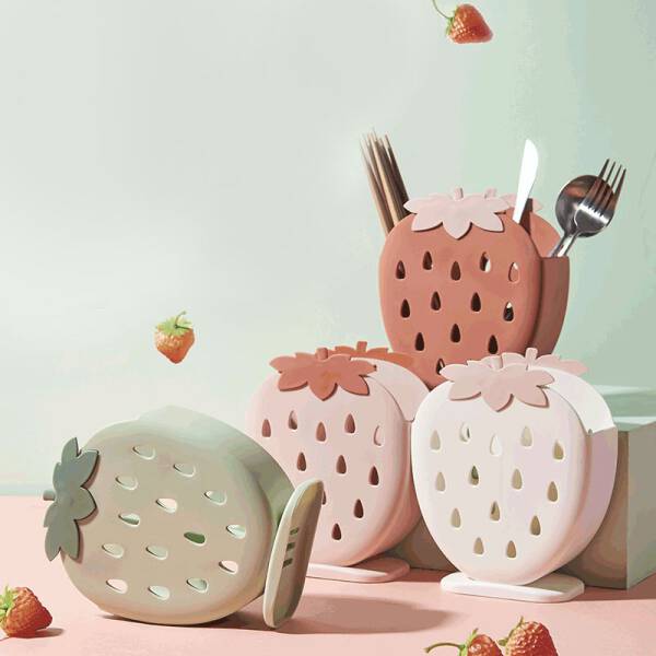 ขาย ที่ใส่ช้อนส้อม Strawberry Kitchenware Rack
