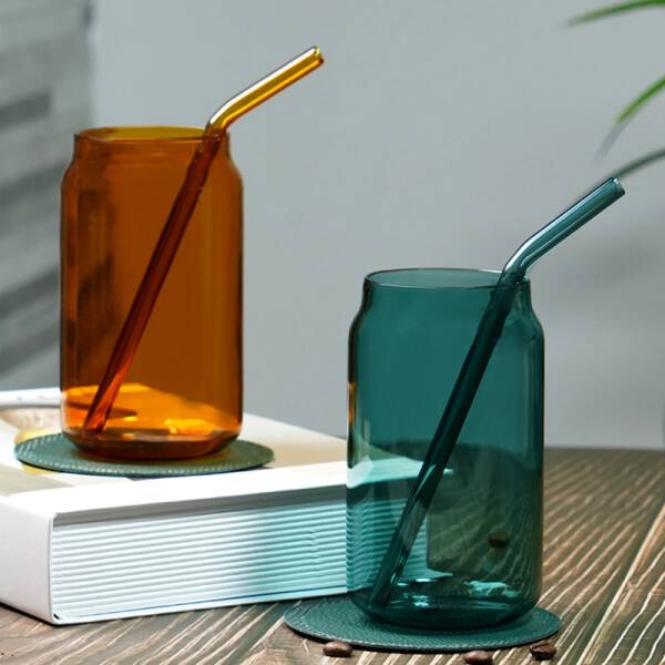 ขาย แก้วน้ำสวยงาม Glass Can Shape