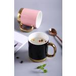 ขาย ถ้วยกาแฟเซรามิค Golden Designed Mug