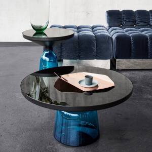 ขาย ชุดโต๊ะกลางห้องรับแขก Tempered Glass Bell Shape Livingroom Table