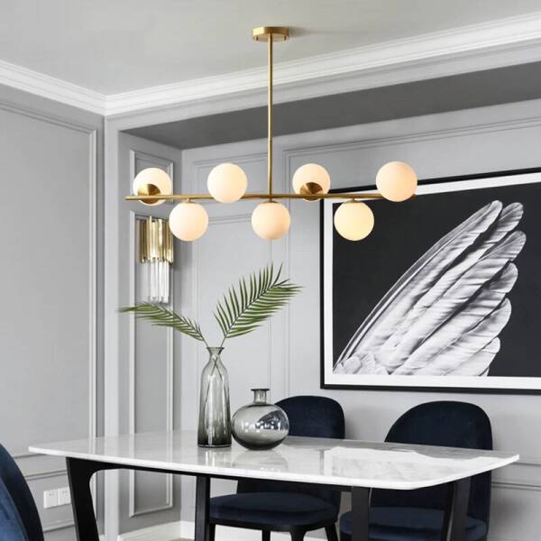 ขาย โคมไฟแต่งบ้านติดเพดาน Luxury Long Chandelier