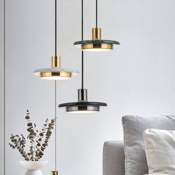 ขาย โคมไฟแต่งบ้านติดเพดาน - Marble Ceiling Lamp
