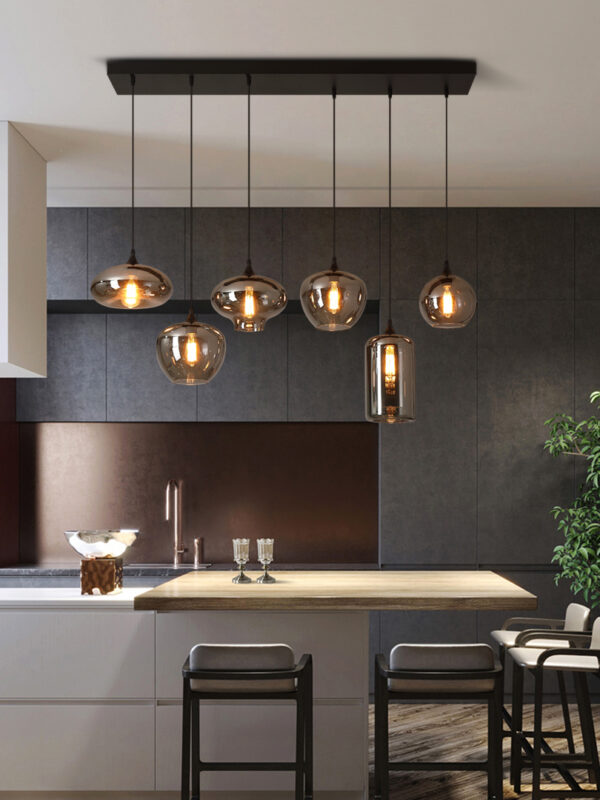ขาย โคมไฟแต่งบ้านติดเพดาน - Glass Decor Chandelier