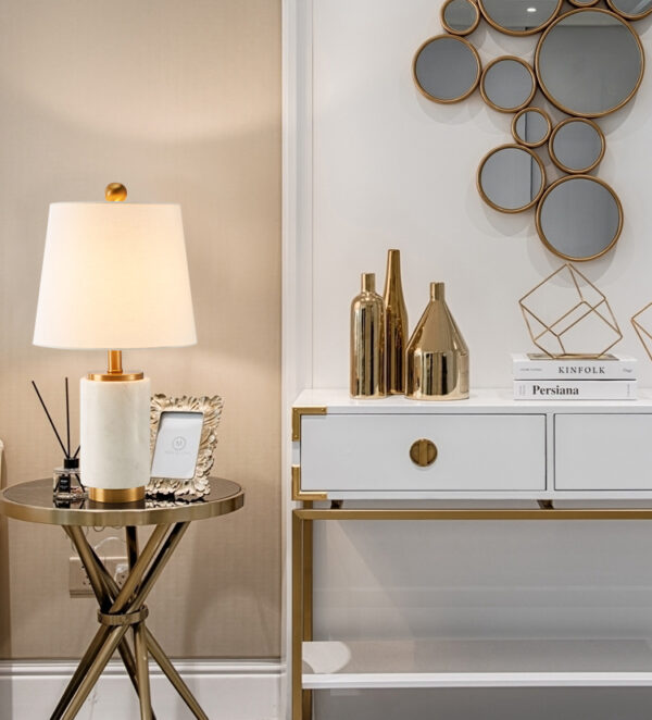 ขาย โคมไฟสำหรับตกแต่งบ้าน - Designed Marble Night Table II