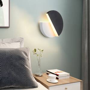 ขาย โคมไฟติดผนัง - Circle Rotating Wall Decor Lamp