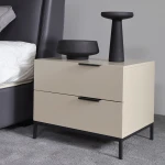 ขาย โต๊ะข้างเตียง - Double Drawer Night Table