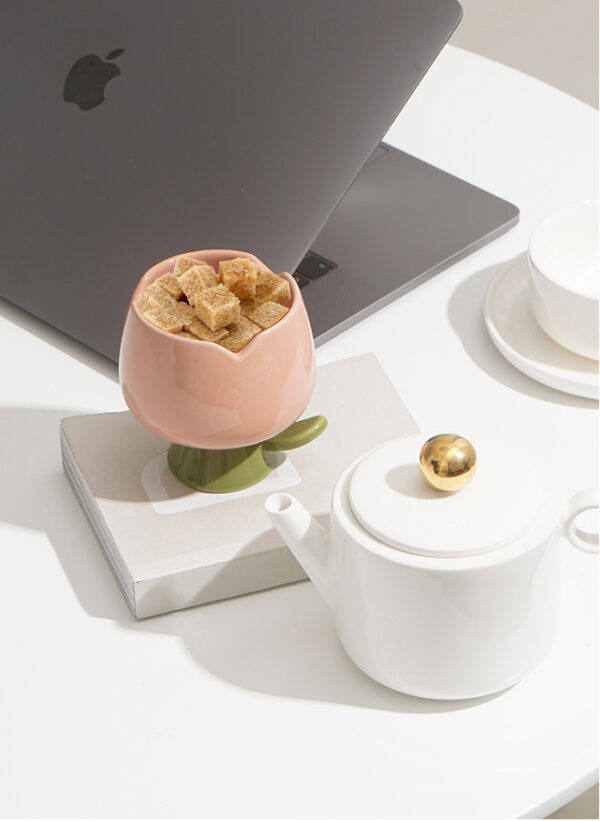 ขาย ถ้วยทรงดอกทิวลิป - Tulip Designed Ceramic Bowl
