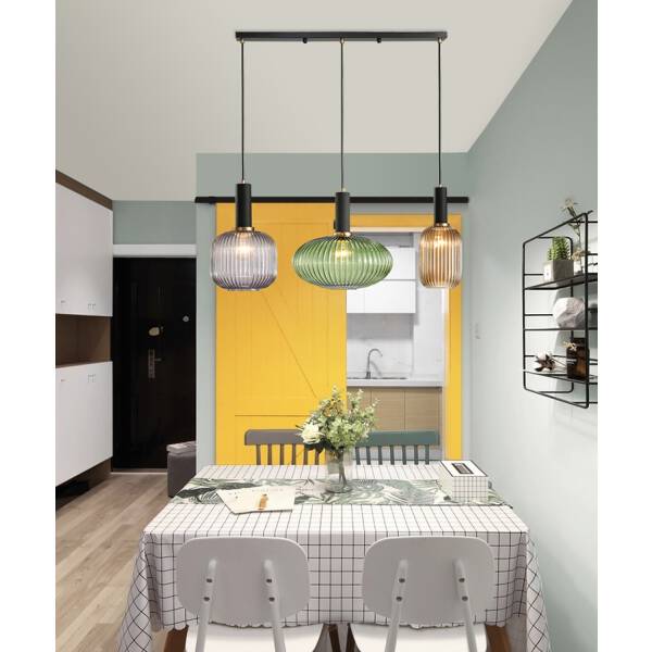 ขาย โคมไฟแต่งบ้านติดเพดาน - Glass Designed Ceiling Lamp Set