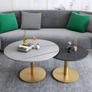 ขาย ชุดโต๊ะกลางห้องรับแขก - Designed Circle Coffee Table