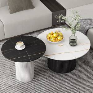ขาย ชุดโต๊ะกลางห้องรับแขก - Home Decor Marble Coffee Table Set
