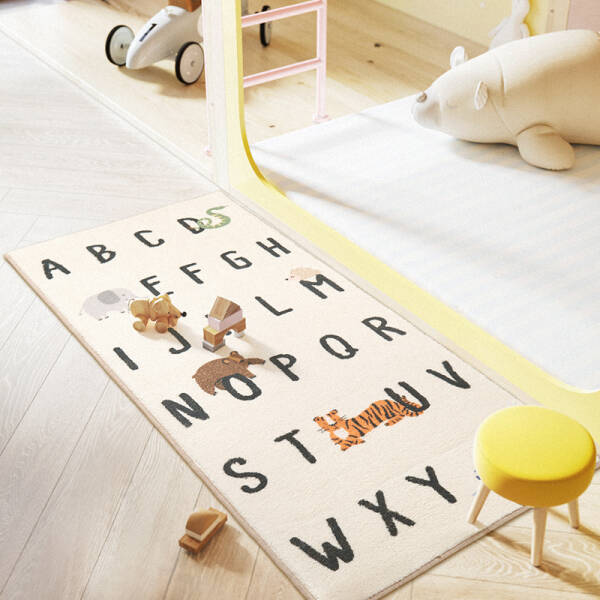 พรมแต่งบ้านสำหรับเด็ก – Alphabet Decor Carpet III
