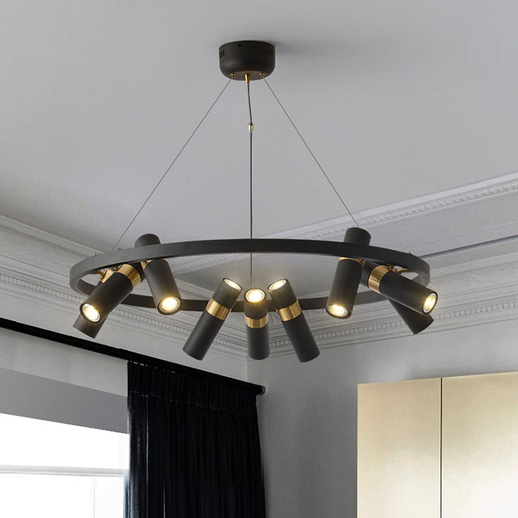 โคมไฟแต่งบ้านติดเพดาน – Circle Luxury Designed Decor Ceiling Lamp