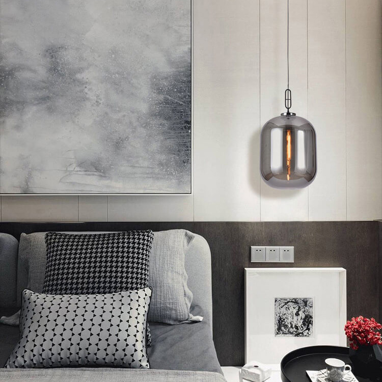 โคมไฟแต่งบ้านติดเพดาน – Vintage Glass Designed Ceiling Lamp