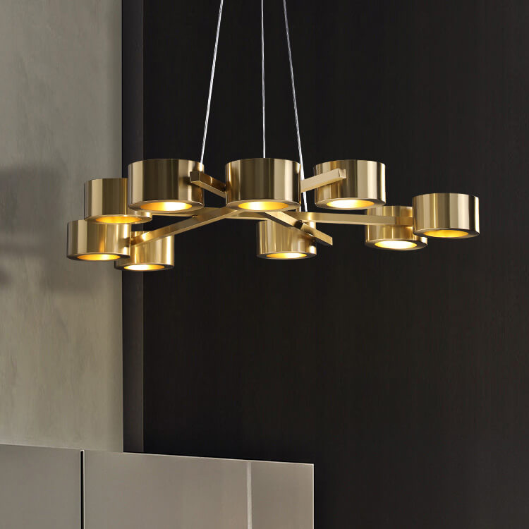 โคมไฟติดเพดาน – Golden Designed Luxury Ceiling Lamp III