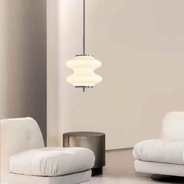 โคมไฟแต่งบ้านติดเพดาน – White Designed Ceiling Lamp