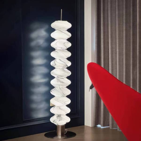 โคมไฟตั้งพื้น – Marble Color Decor Floor Lamp