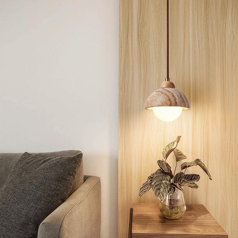 โคมไฟแต่งบ้านติดเพดาน – Stone Designed Decor Ceiling Lamp