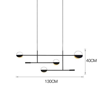 4 หัว สีดำ
