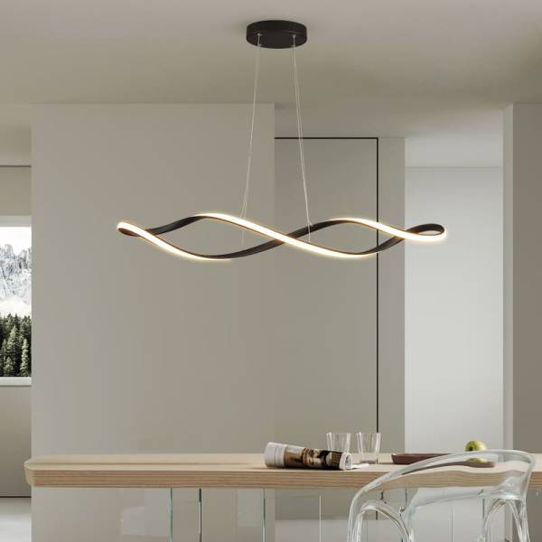 โคมไฟแต่งบ้านติดเพดาน - Twist Designed Chandelier III - Image 7