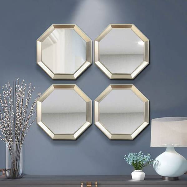 กระจกแต่งบ้าน - Hexagon Decorating Mirror