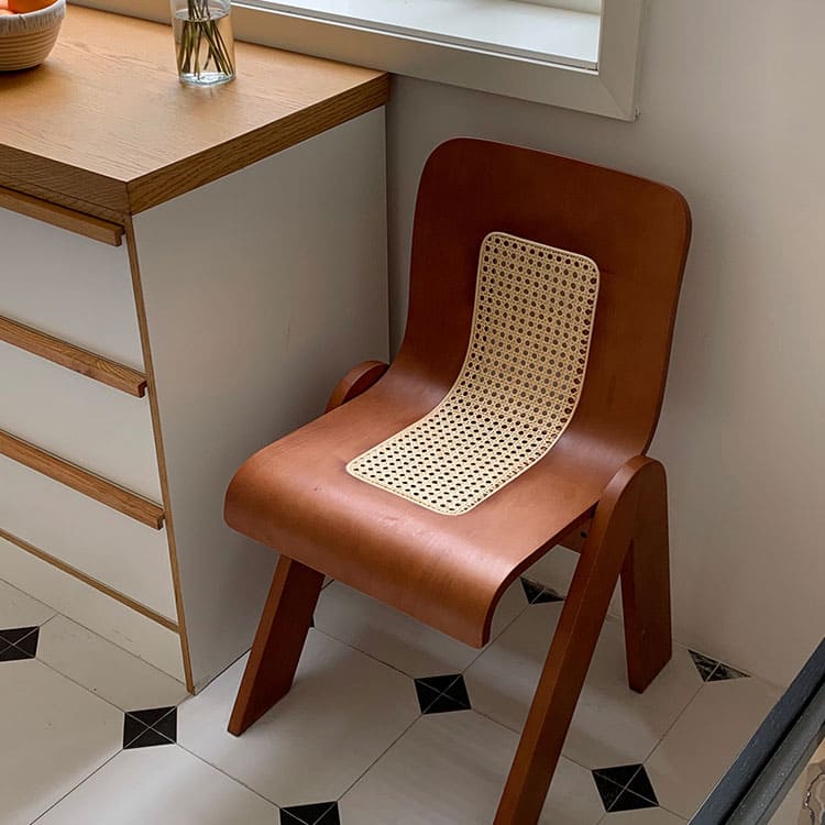 เก้าอี้สำหรับตกแต่งบ้าน – Rattan Designed Dining Chair