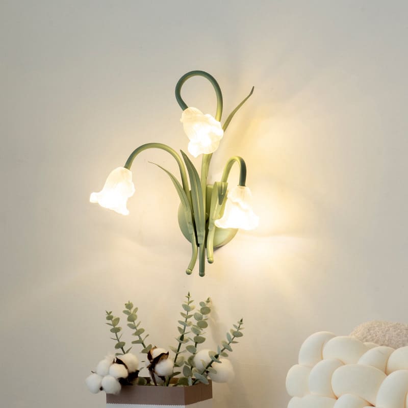 โคมไฟติดผนัง – Flower Designed Wall Decor Lamp