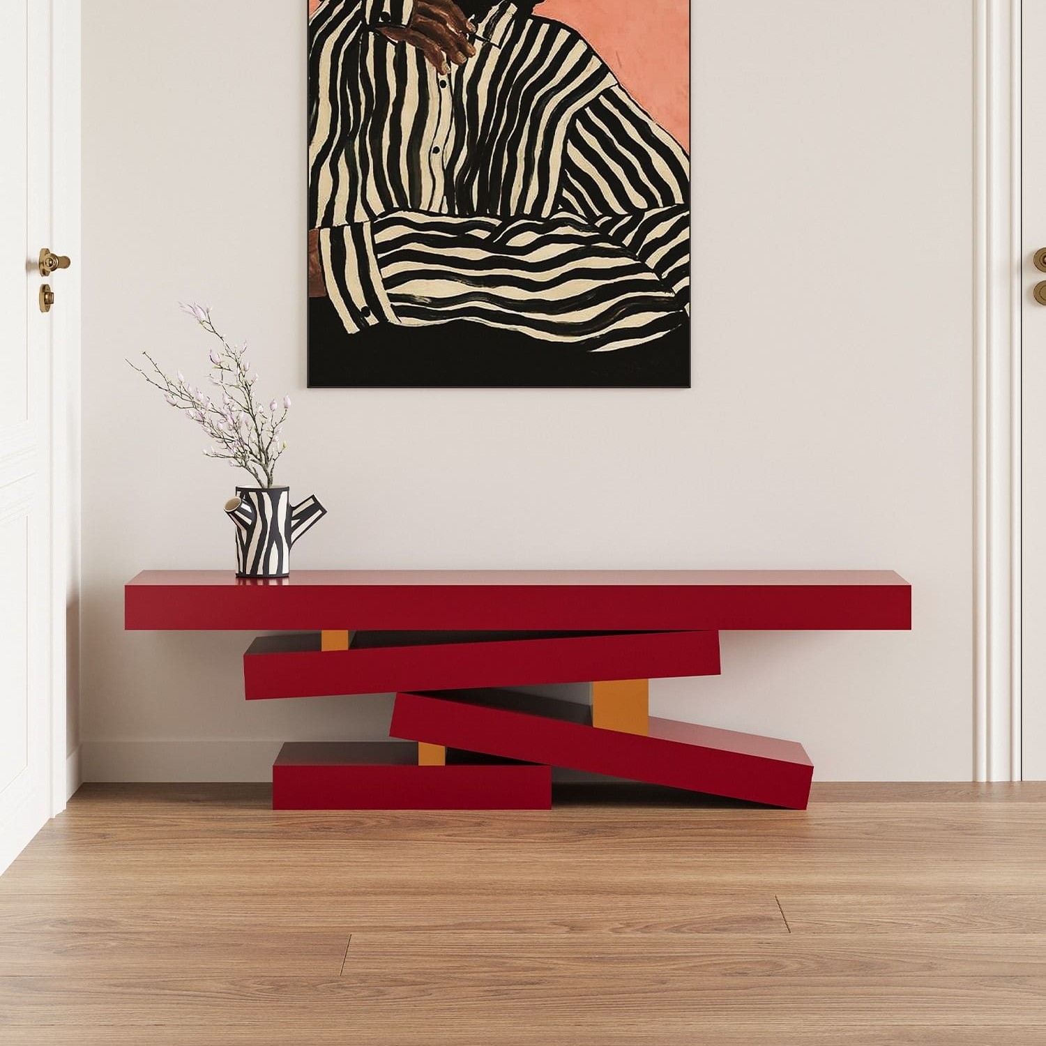 เก้าอี้สำหรับตกแต่งบ้าน – Red Designed Decorating Bench