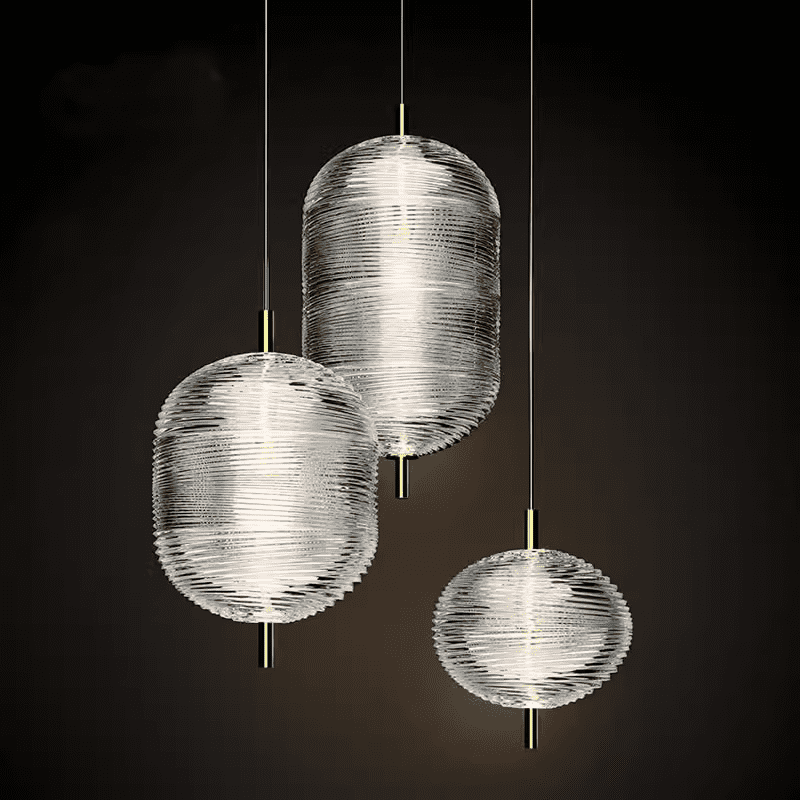 โคมไฟแต่งบ้านติดเพดาน – Glass Ball Designed Decor Ceiling Lamp IIX