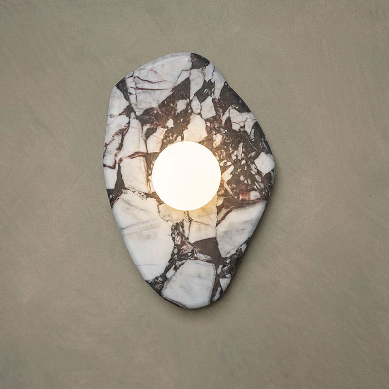 โคมไฟติดผนัง – Real Marble Designed Wall Decor Lamp III