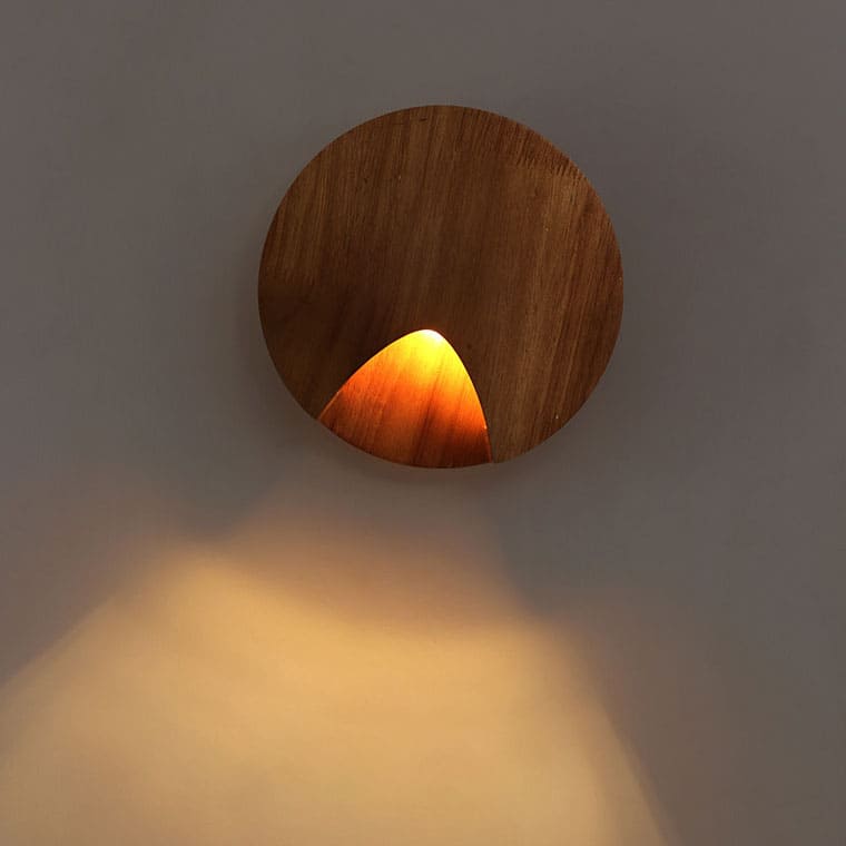 โคมไฟติดผนัง – Circle Rotating Designed Wall Decor Lamp XII