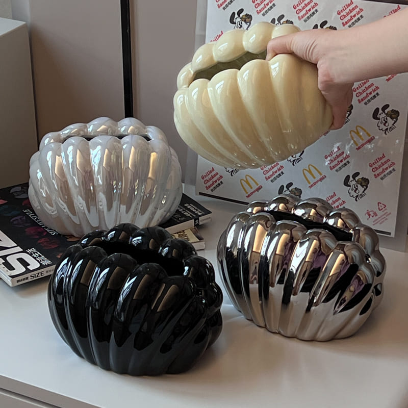 ที่ใส่กระดาษทิชชู่ตั้งโต๊ะ – Shell Designed Decorating Tissue Box