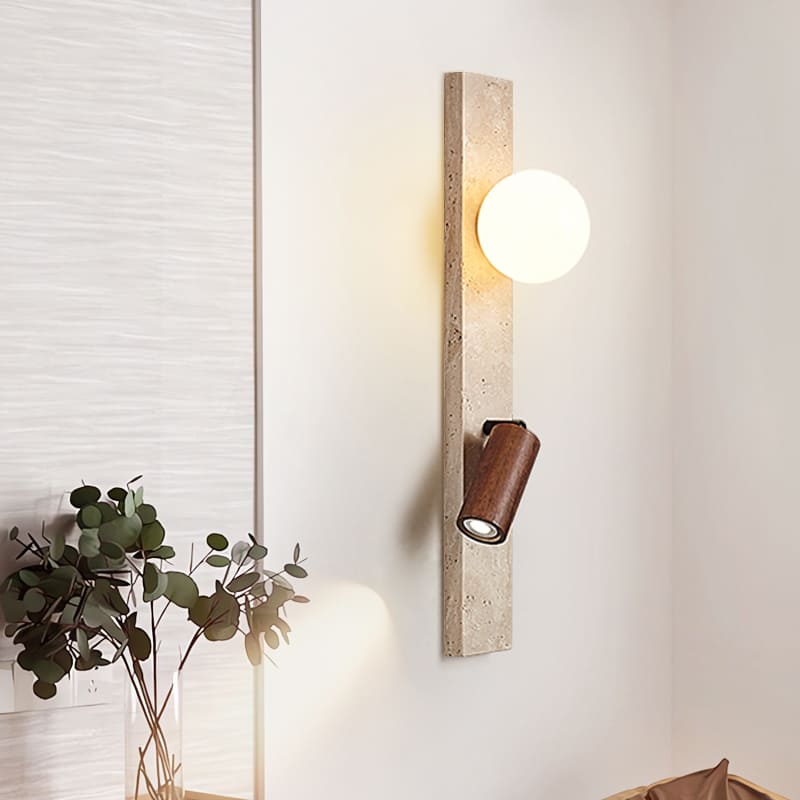 โคมไฟติดผนัง – Travertine Wall Decorating Lamp XI