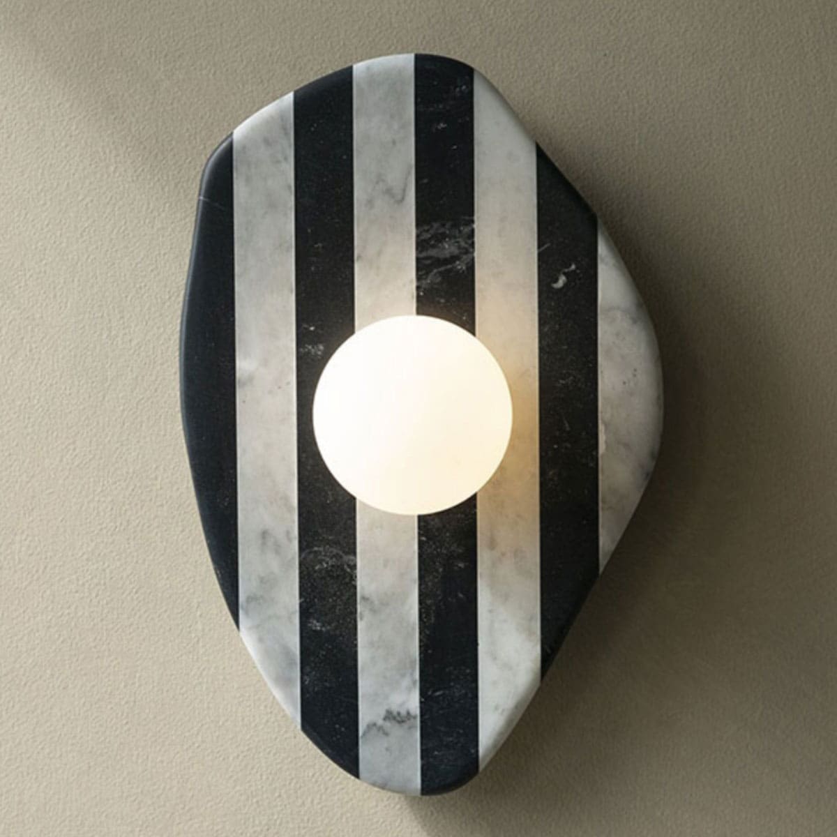 โคมไฟติดผนัง – Real Marble Designed Wall Decor Lamp IV