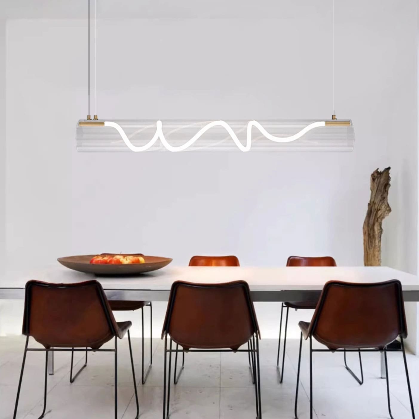 โคมไฟแต่งบ้านติดเพดาน – Tube Designed Lasso Ceiling Lamp X