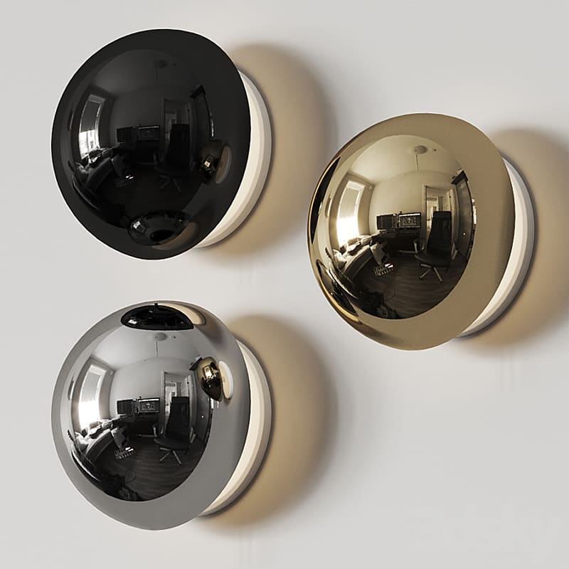 โคมไฟติดผนัง – Semi-Circle Wall Decor Lamp X