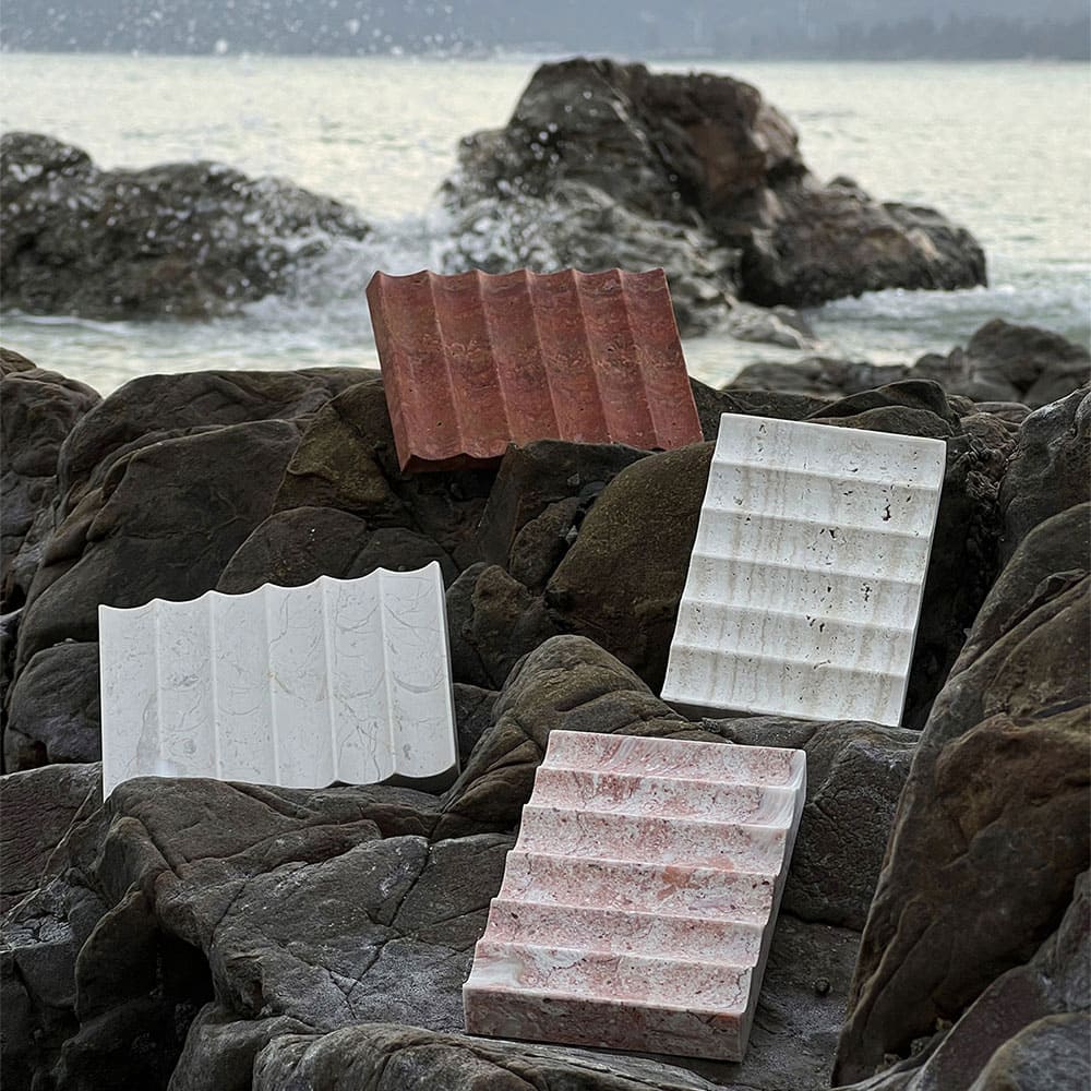 ที่วางสบู่ – Real Stone Designed Soap Dish