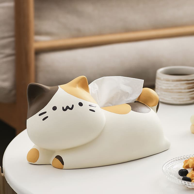 ที่ใส่กระดาษทิชชู่ตั้งโต๊ะ – Cat Lover Tissue Box II