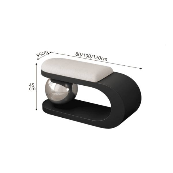 ม้านั่งสำหรับตกแต่งบ้าน - Orb Designed Bench X - Image 14